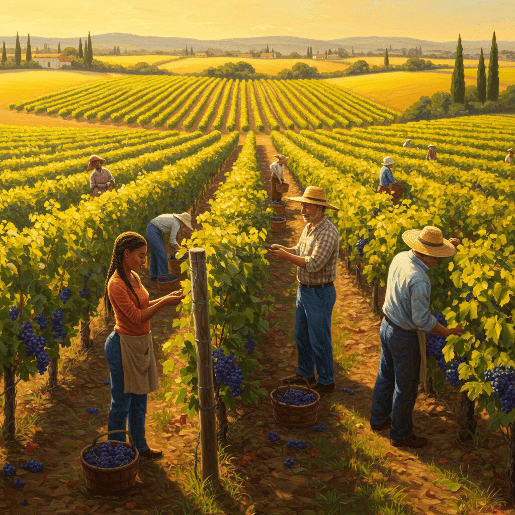 Le Sang de la Terre: Les Méthodes Traditionnelles de Culture de la Vigne