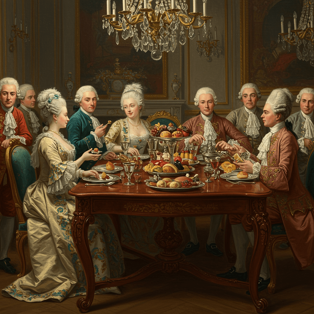 Autour de la Table: La Gastronomie, Révélatrice des Us et Coutumes