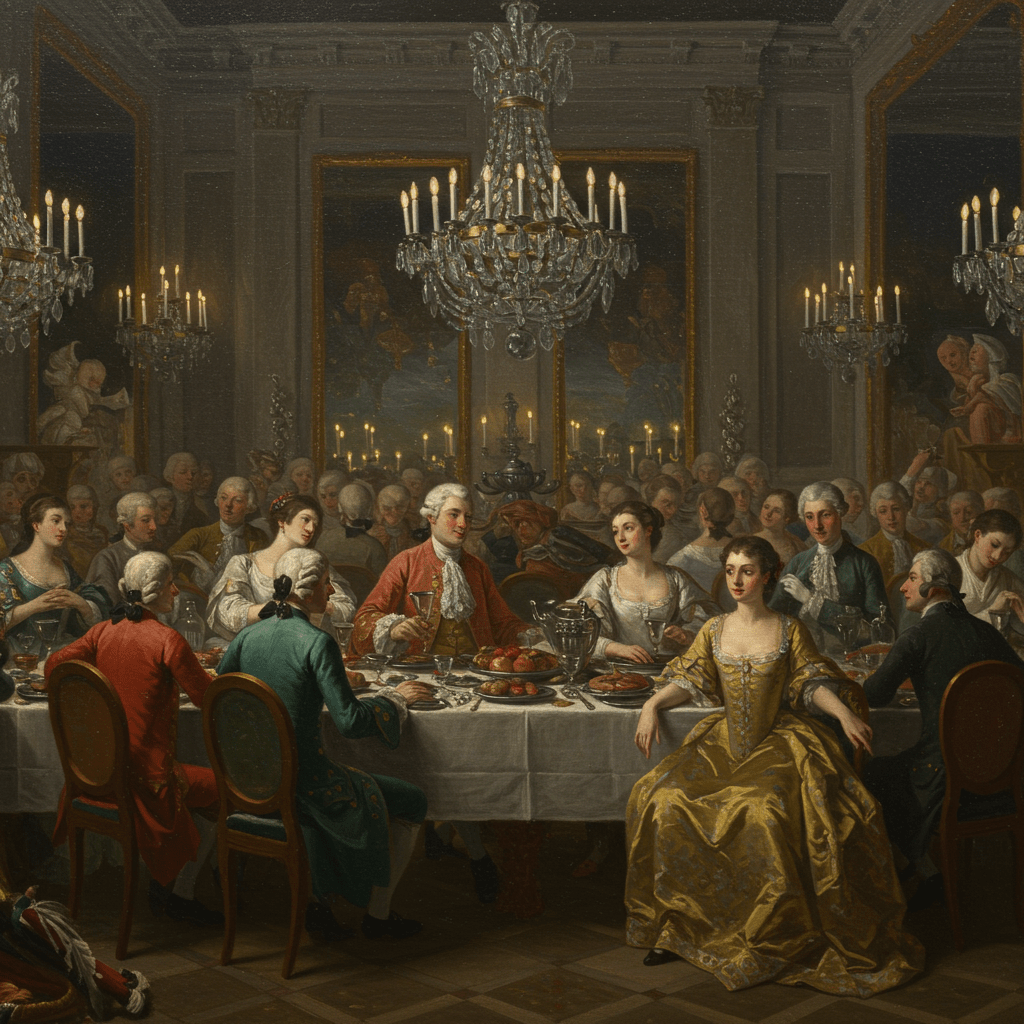 Plats Royaux et Ambiances Magiques: L’Art de Recevoir à la Française