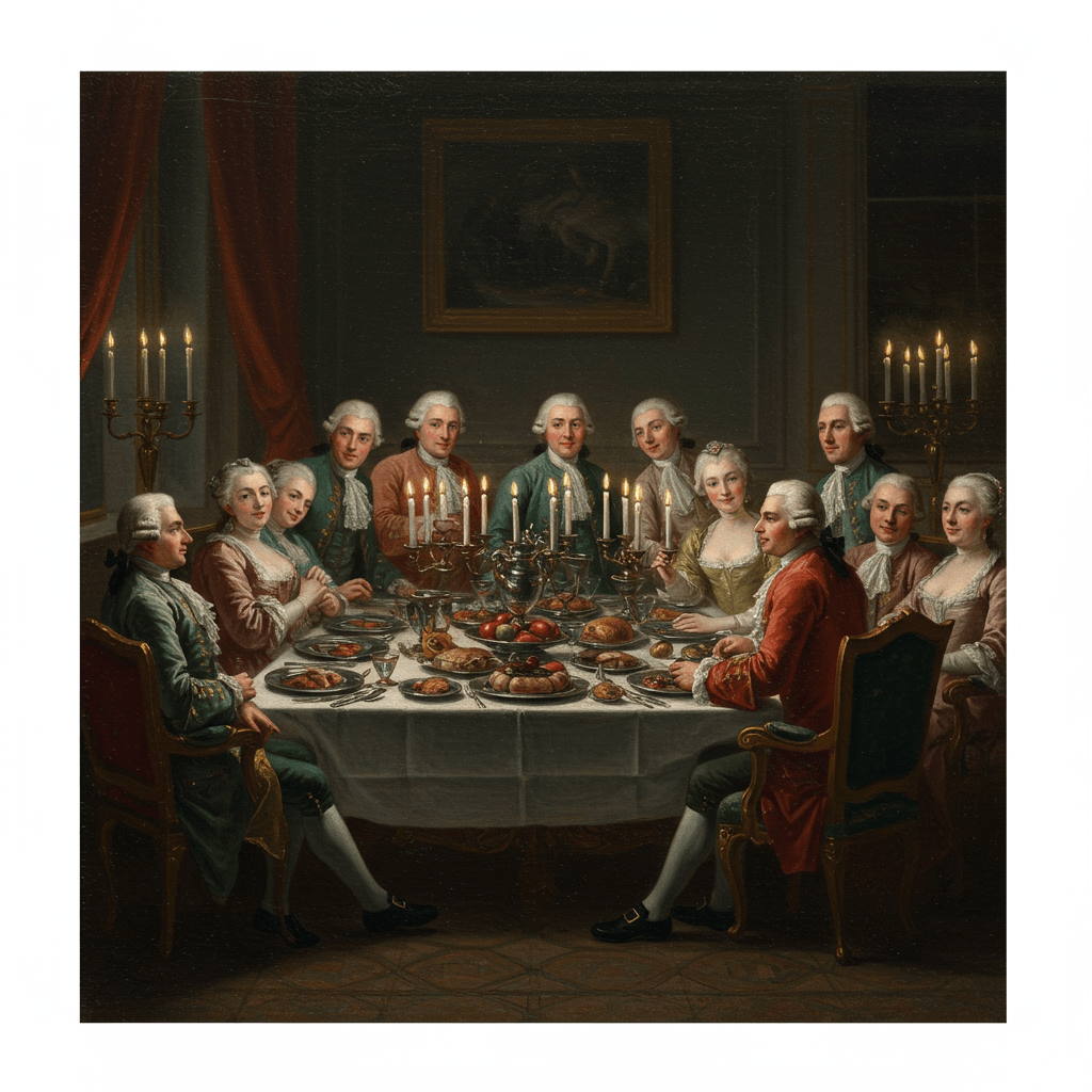 Histoire et Glamour: Le Faste des Tables Françaises