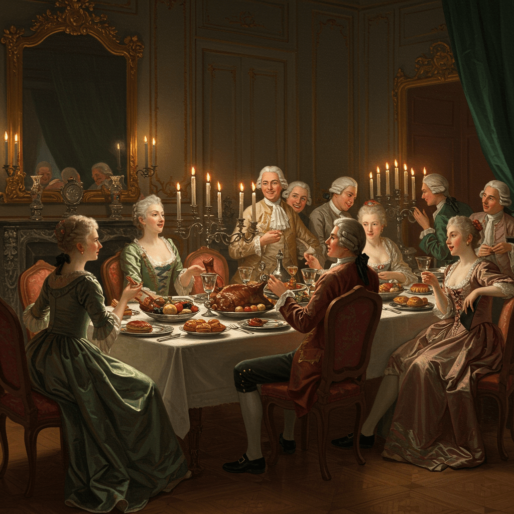 Les Arts de la Table: Histoire et Culture des Repas Gastronomiques Français