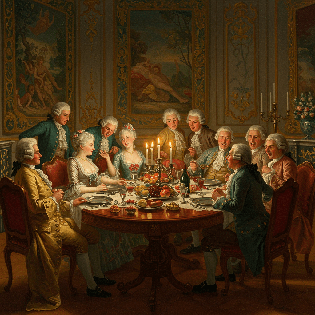 Du Château à la Table Bourgeoise: L’évolution de la Gastronomie
