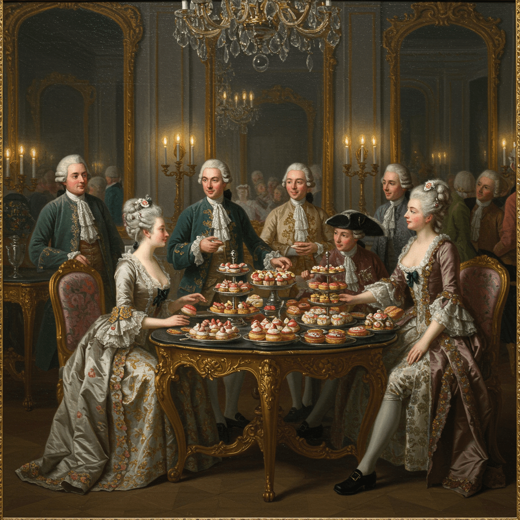 Du Château de Versailles aux Salons Parisiens: L’Évolution de la Pâtisserie