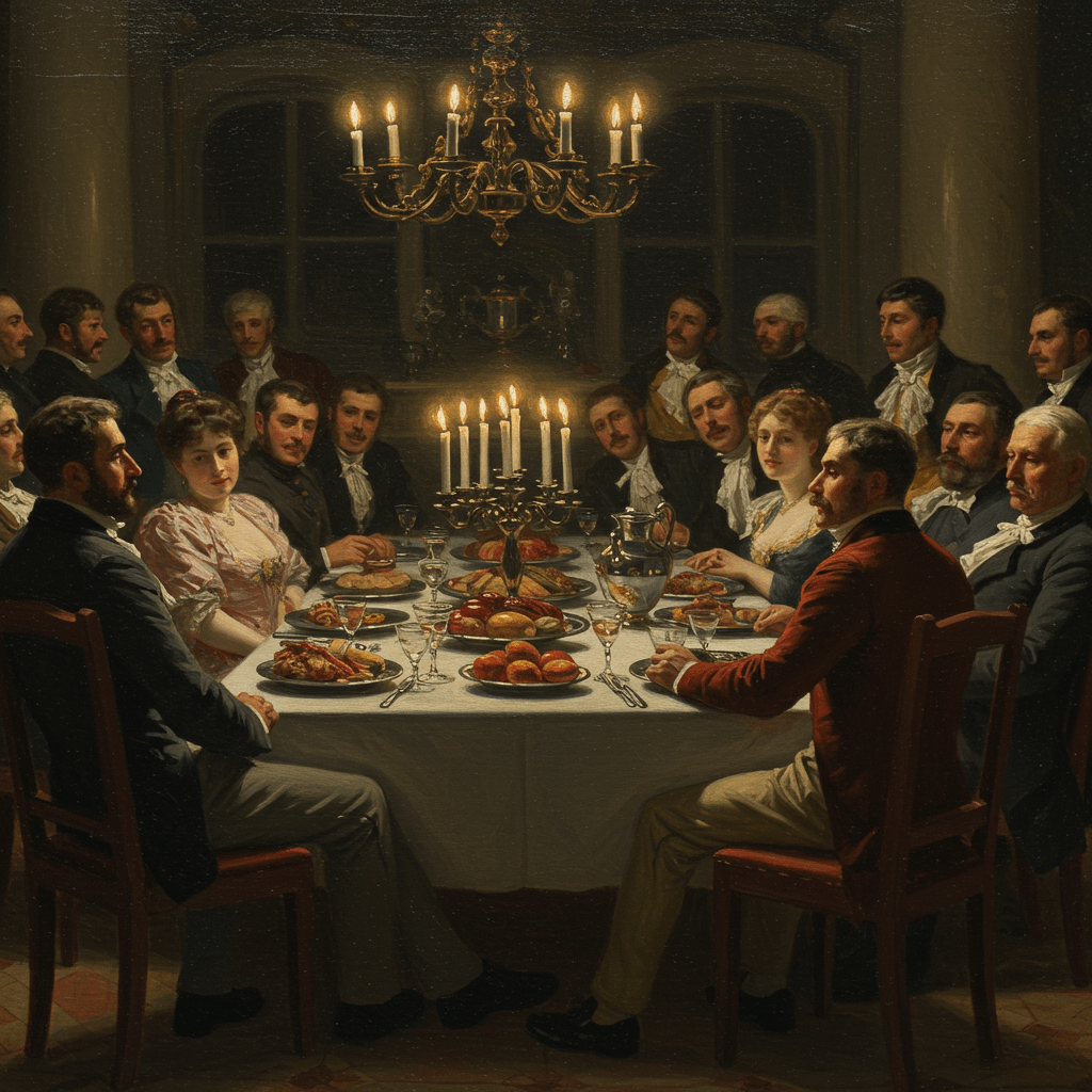 La Grande Table Française: Histoire et Traditions des Repas Gastronomiques
