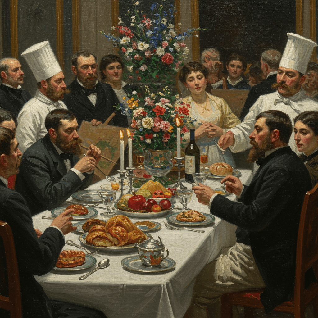 Peintures et Poêles: L’Art et la Gastronomie en Harmonie