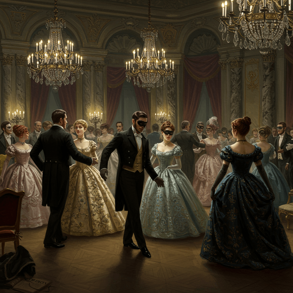 Le Bal des Vampires: Mystères et Crimes dans la Haute Société