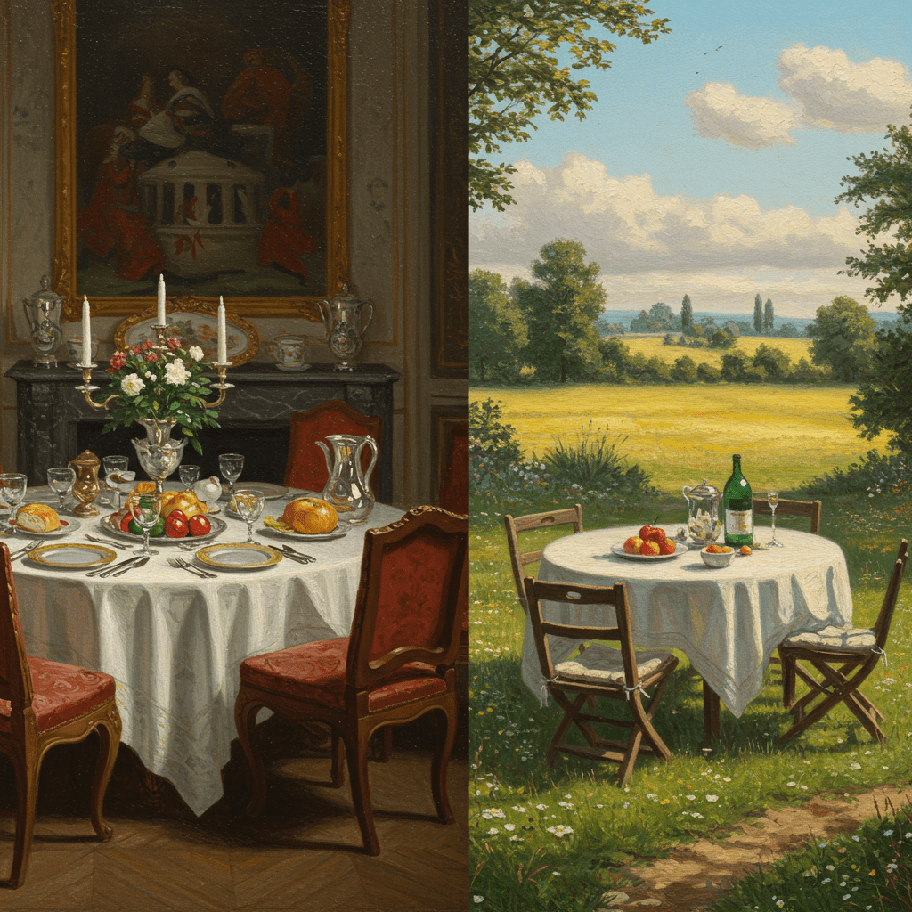Du Château de Versailles aux Tables Paysannes: Voyage à Travers la Gastronomie Française
