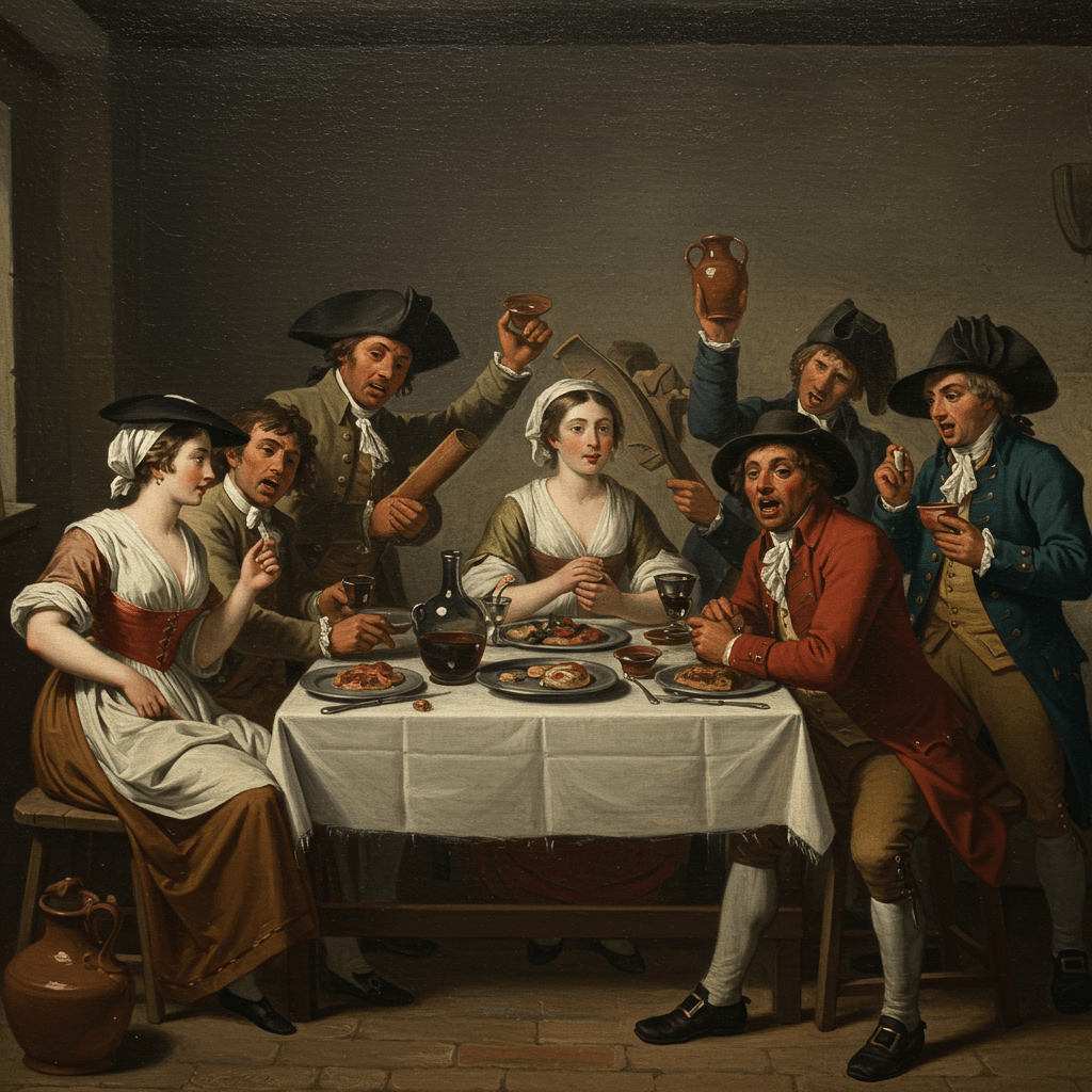 Tables Rebelles : Comment la Révolution a Transformé la Gastronomie Française