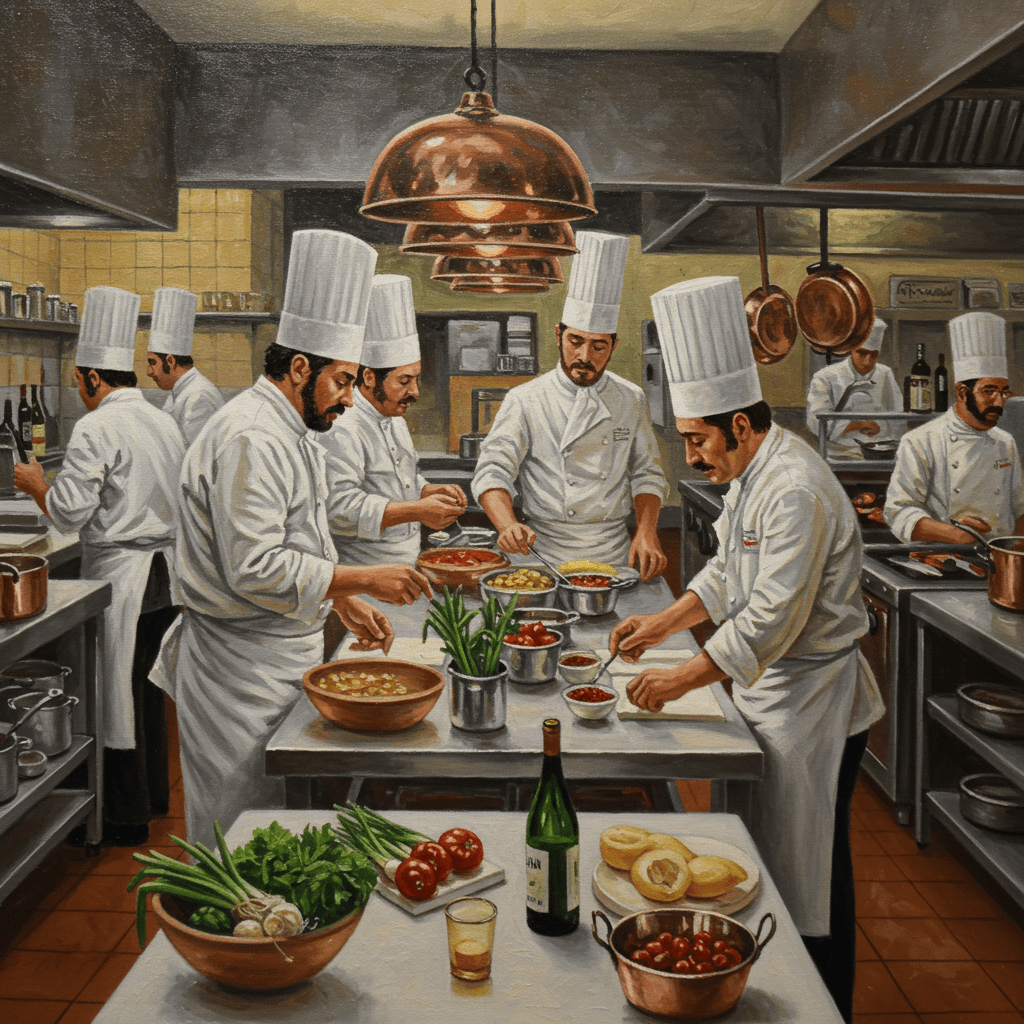 Les Maîtres de la Nouvelle Cuisine: Portraits de Chefs Visionnaires