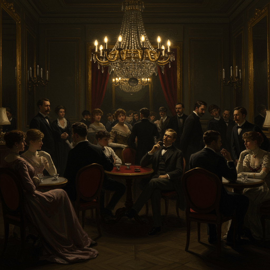 L’Ombre de la Vertu: Les dessous cachés des mœurs parisiennes