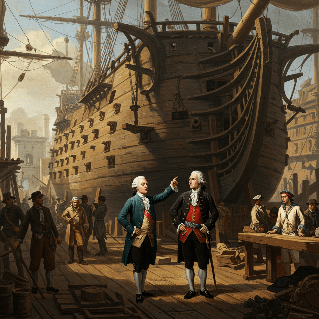 Les Flotte Royale sous Sartine: Modernisation ou Manipulation?
