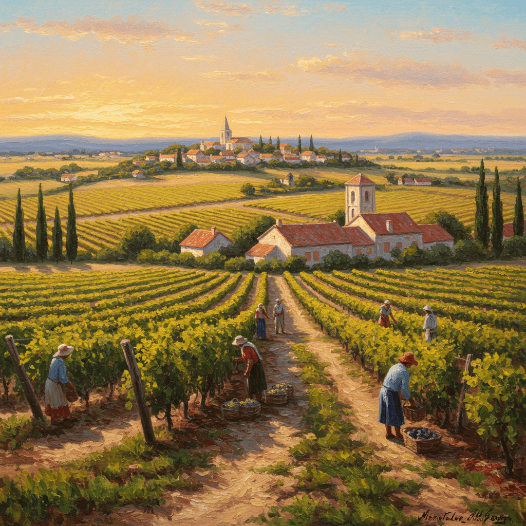 Du Cep à la Bouteille: Le Parcours Traditionnel d’un Vin Français