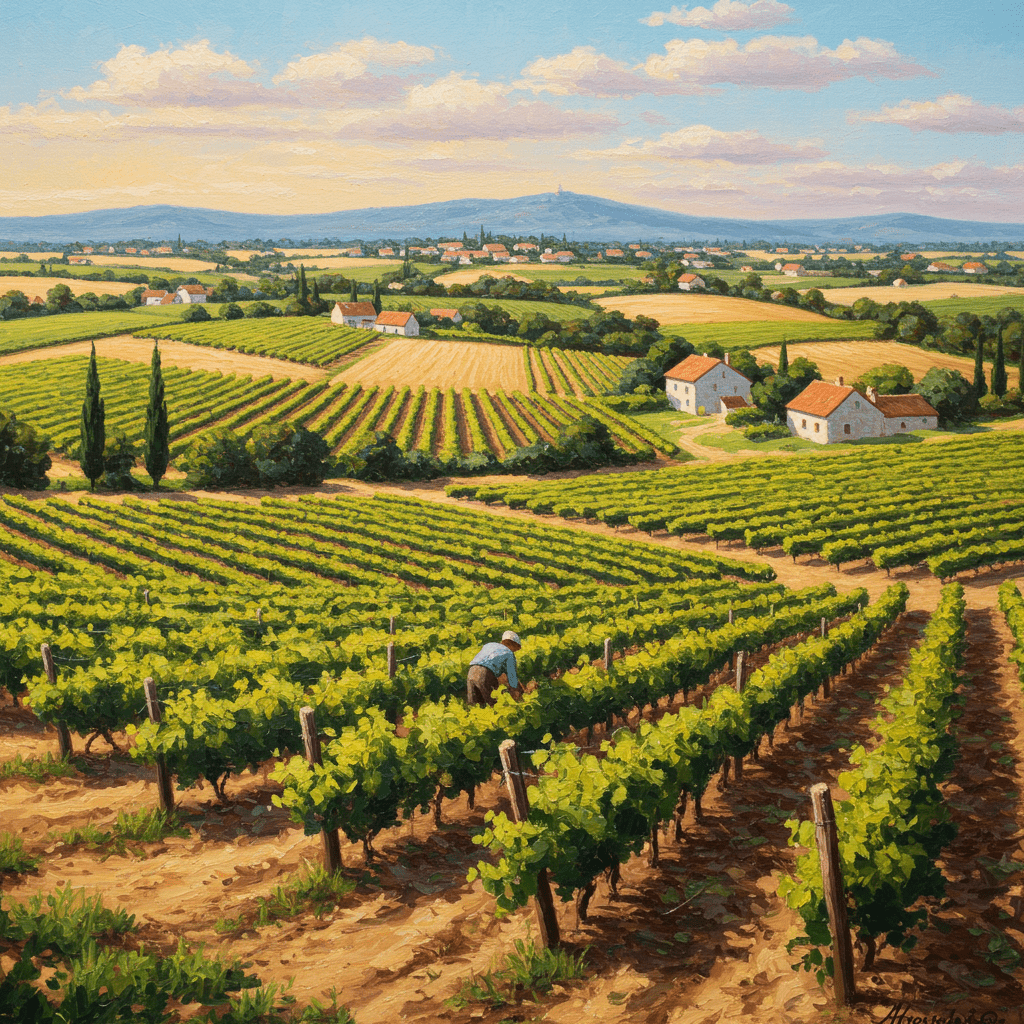 Vignobles de France: Un Paysage Vinicole Sculpté par la Nature