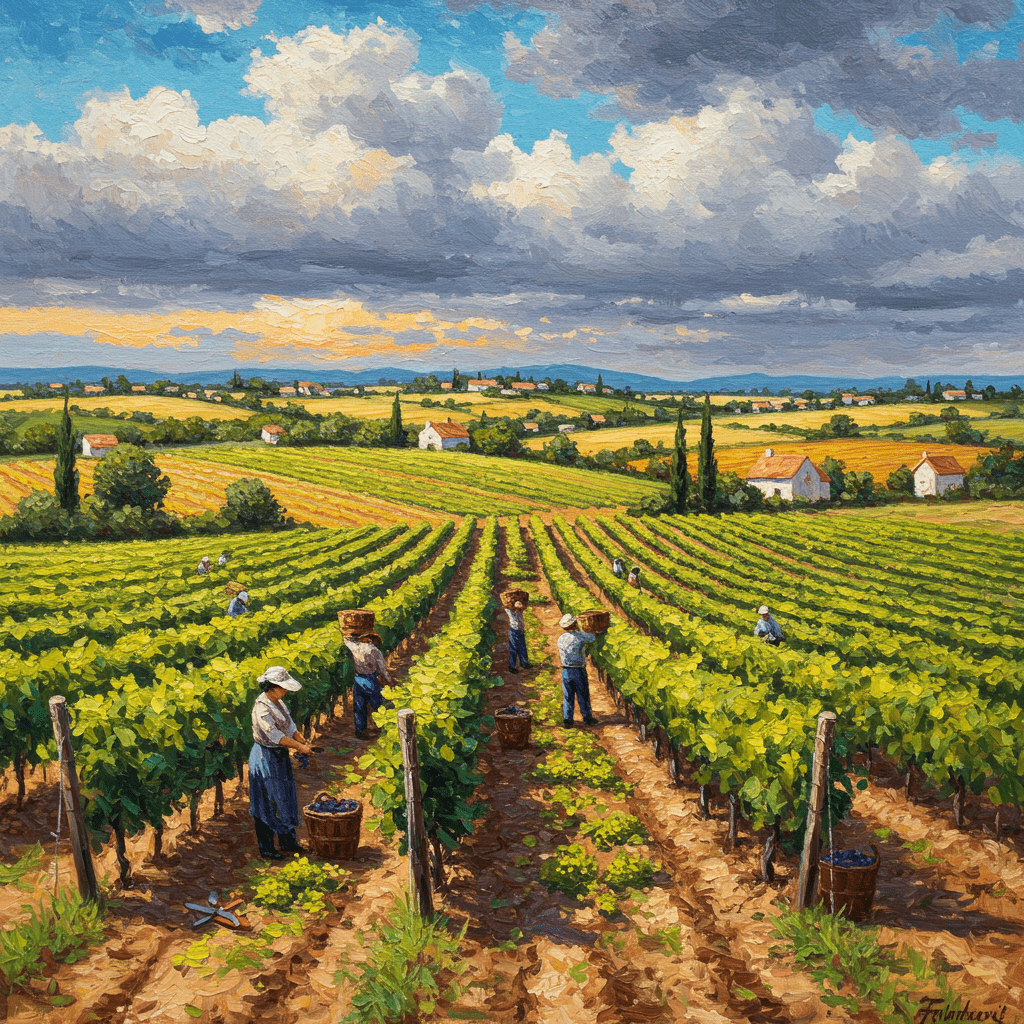 Les Vins de France: Un Ballet Millénaire sous l’Emprise du Climat