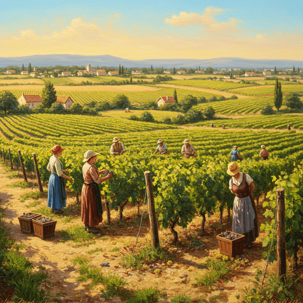 Du Cépage à la Bouteille: La Saga des Vins de France
