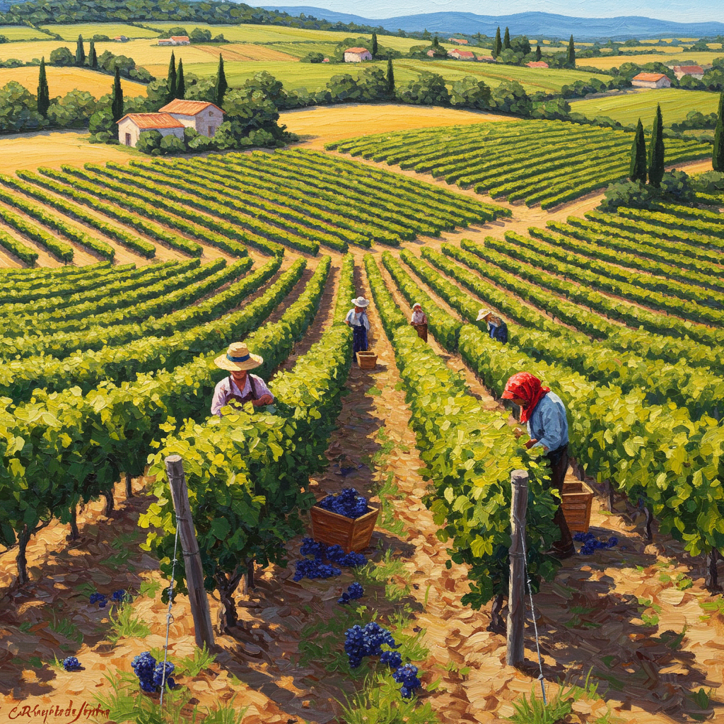 Des Rives du Rhône à nos Tables: L’Ascension du Syrah