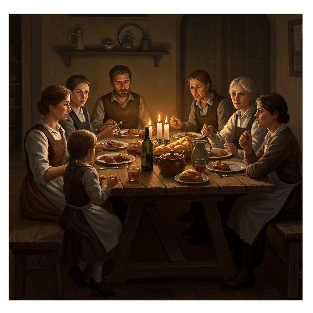 Un Héritage Gourmand:  La Transmission des Secrets de Cuisine