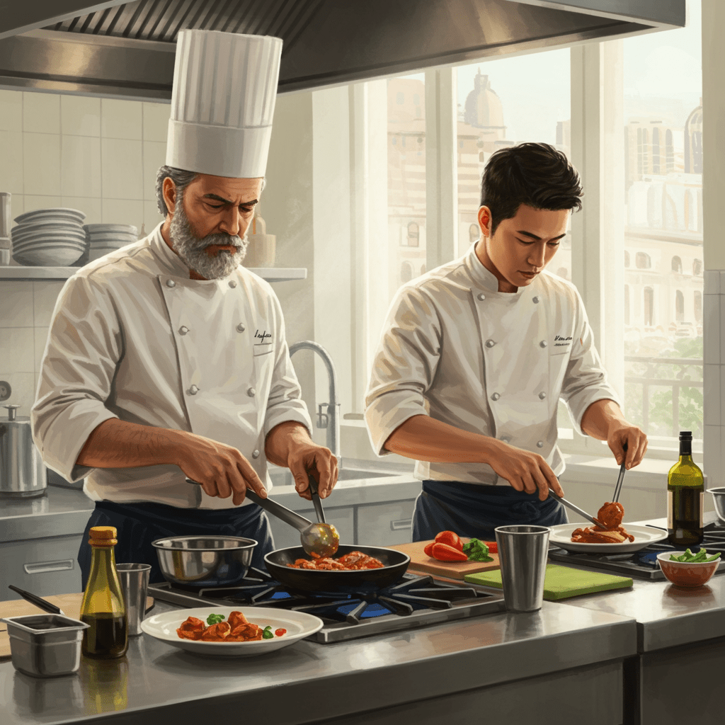 Arts Culinaires: Chefs et la Recherche de la Perfection