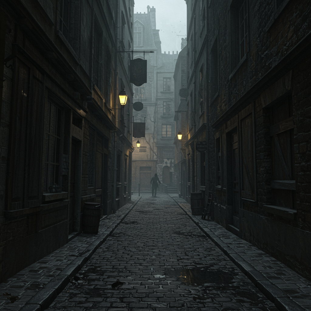 Ruelles Maudites: L’Architecture Sinistre de la Cour des Miracles Expliquée