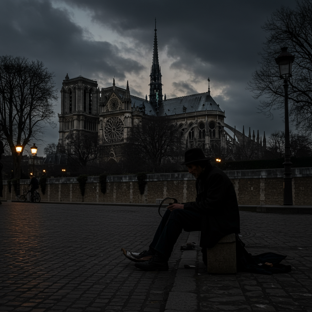 Dans l’Ombre de Notre-Dame: La Mendicité, un Commerce Lucratif à la Cour des Miracles.