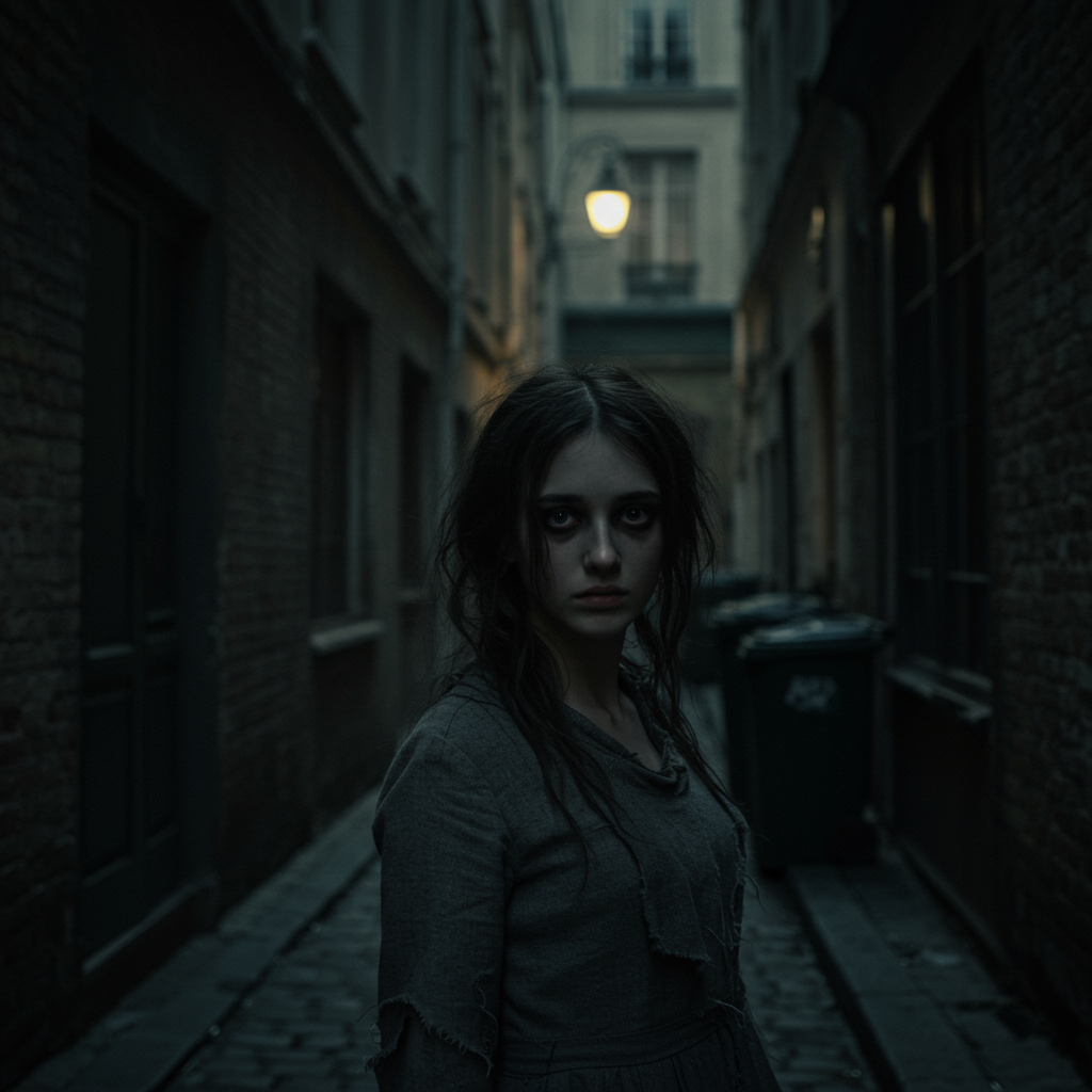Misère et Chair Vendue: Dans les Griffes de la Prostitution à la Cour des Miracles.
