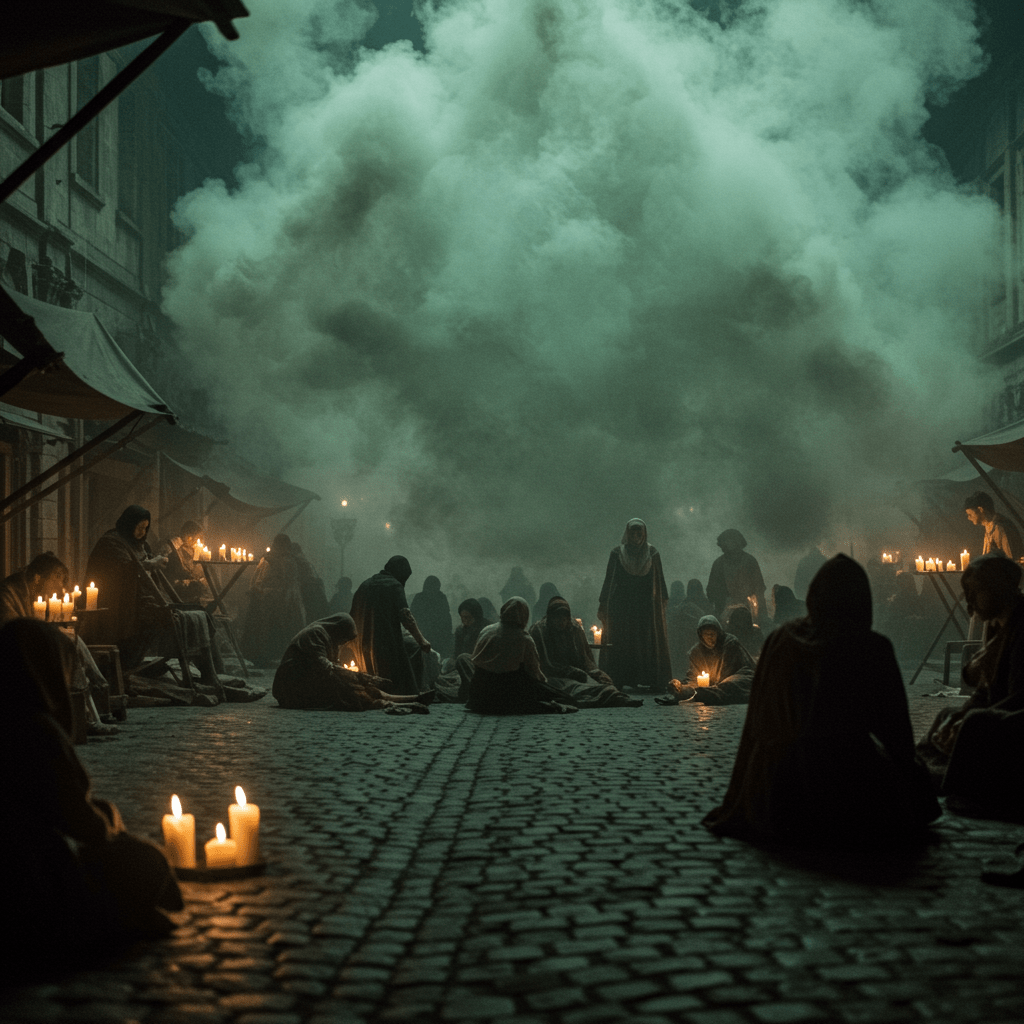 Le Spectre du Choléra: La Cour des Miracles Tremble!