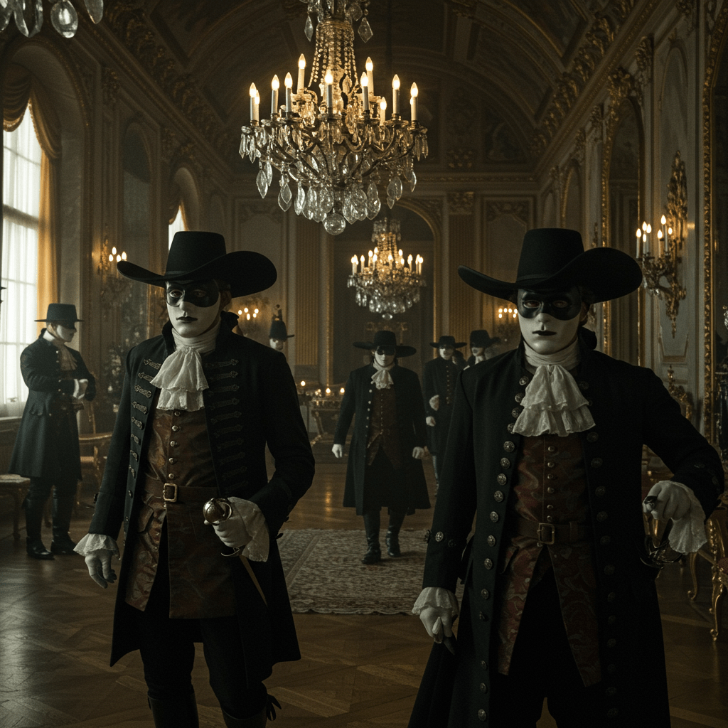 Intrigues et Trahisons: Quand les Mousquetaires Noirs Démasquaient les Ennemis du Roi