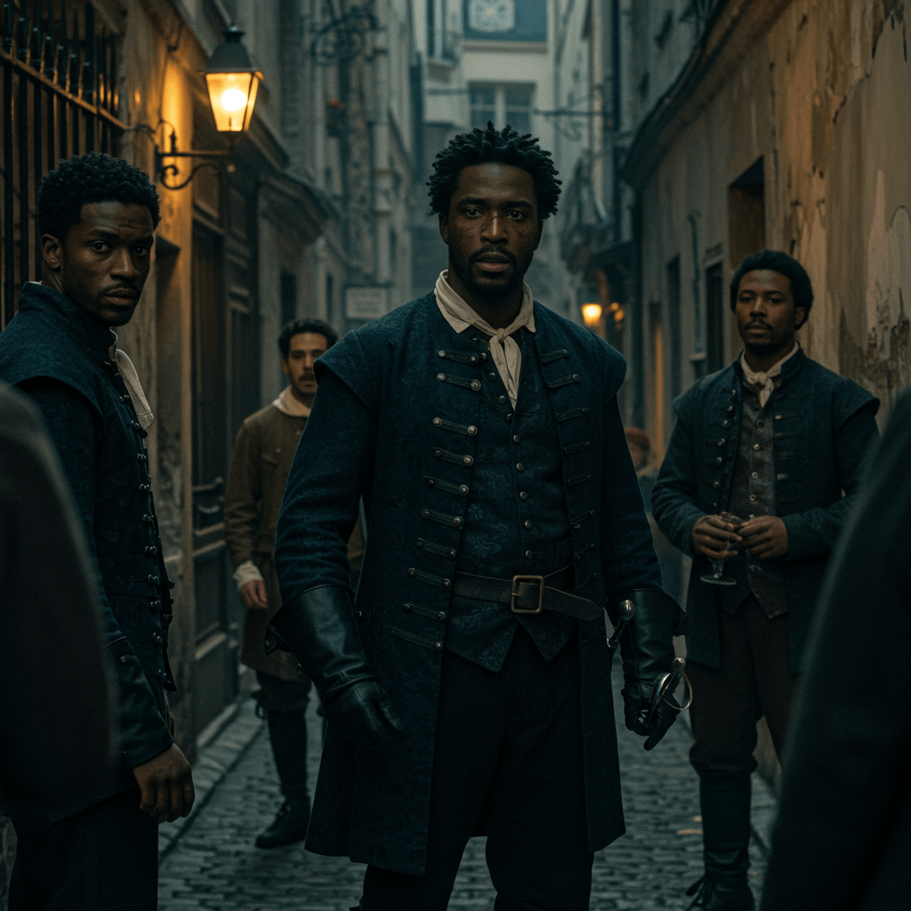 Trahisons à la Couronne: Quand les Mousquetaires Noirs Démêlent les Complots Étrangers!