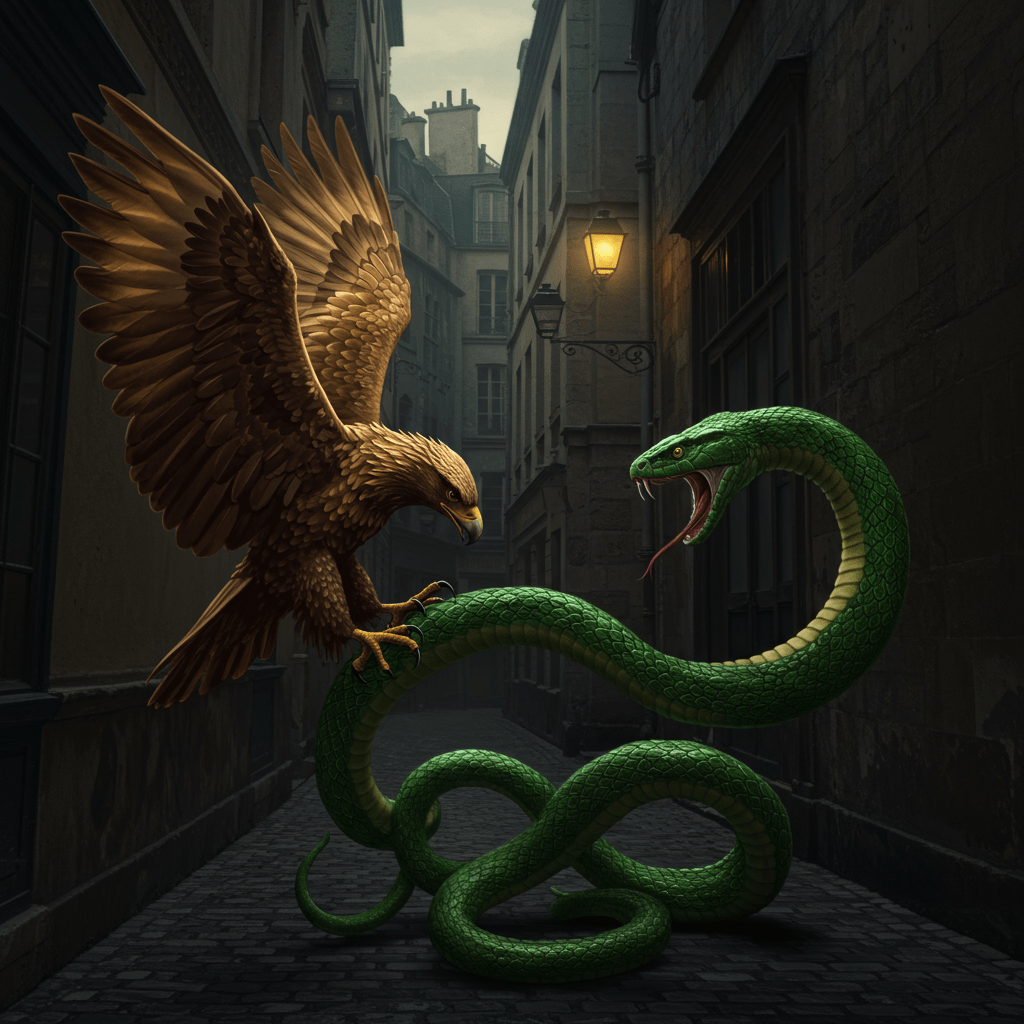 L’Aigle et le Serpent: Les Mousquetaires Noirs et les Espions du Cabinet Noir