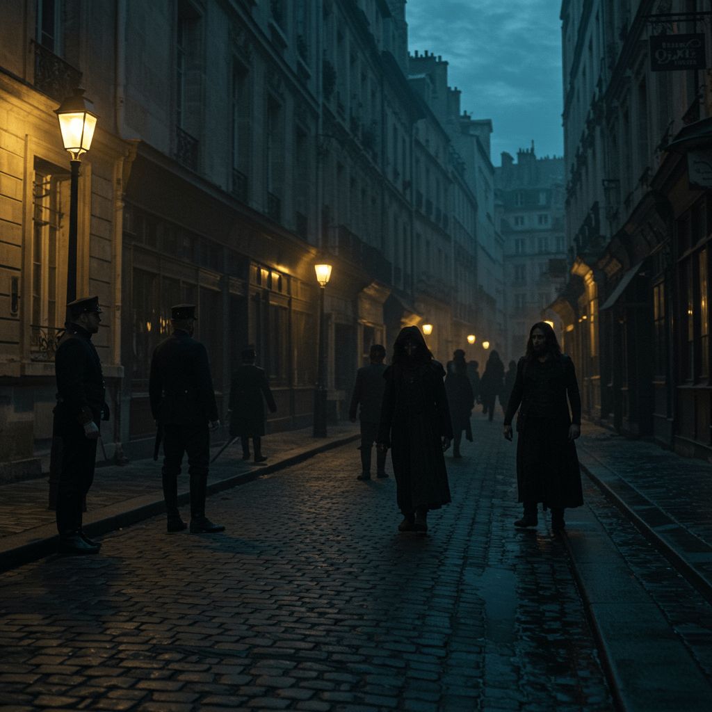 Le Guet Royal et les Poètes Maudits: Une alliance nocturne sous le ciel de Paris